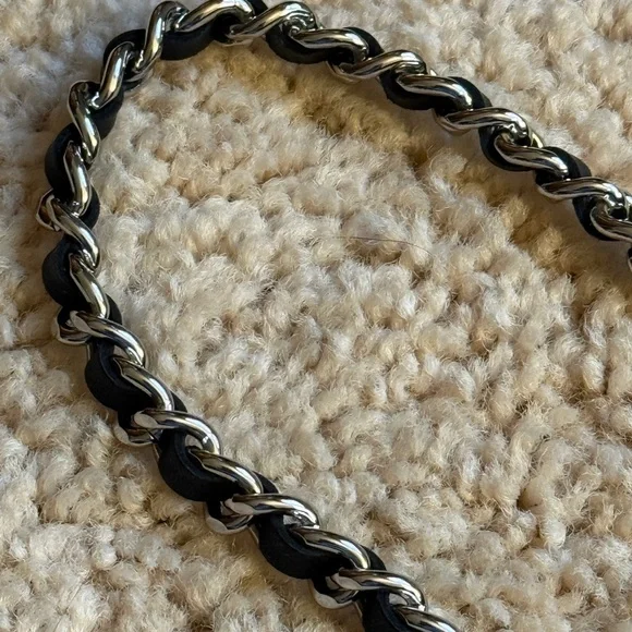 Authentic New Chanel Black Quilted Clutch - Picture 9 of 12